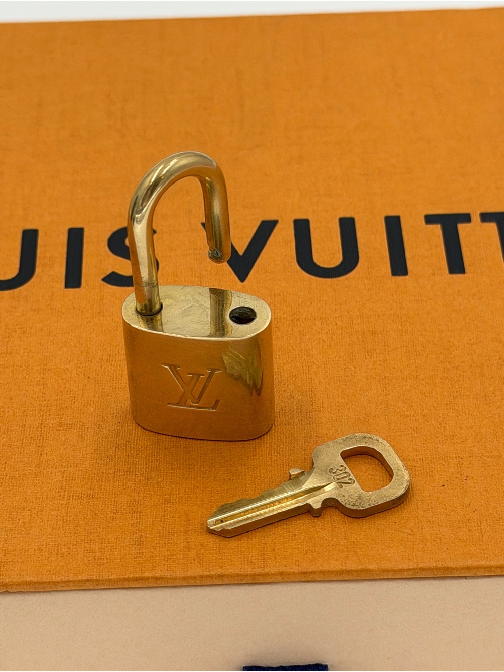 Authentic Louis Vuitton Lock with Key Set #302 - Picture 7 of 7